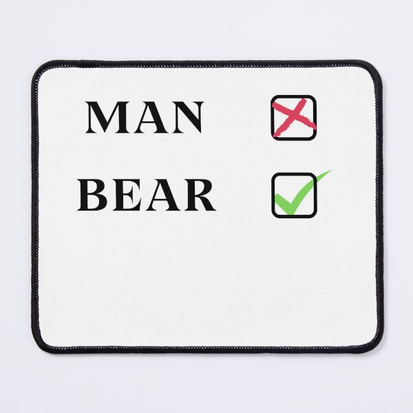 Item preview, I would Rather be With A Bear Than a Man in the Forest designed and sold by 519xdesign.