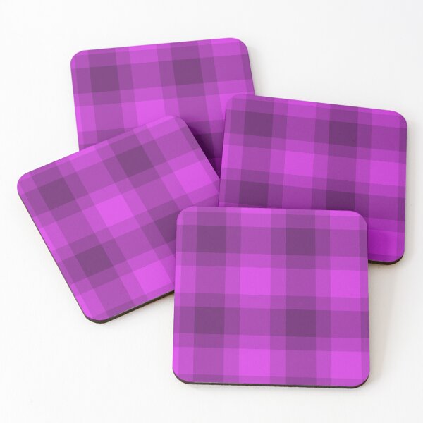 Item preview, Violet Plaid Pattern. Buffalo Pattern. Gingham pattern designed and sold by DesignHouse07.