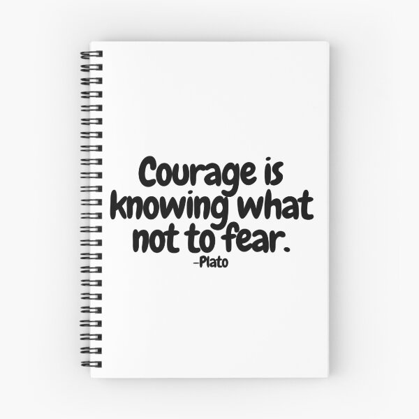 Item preview, Courage is knowing what not to fear.  designed and sold by CharmStudio.