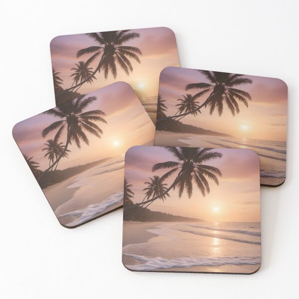 Item preview, Tropical Beach Sunset 2 designed and sold by Synthartik.