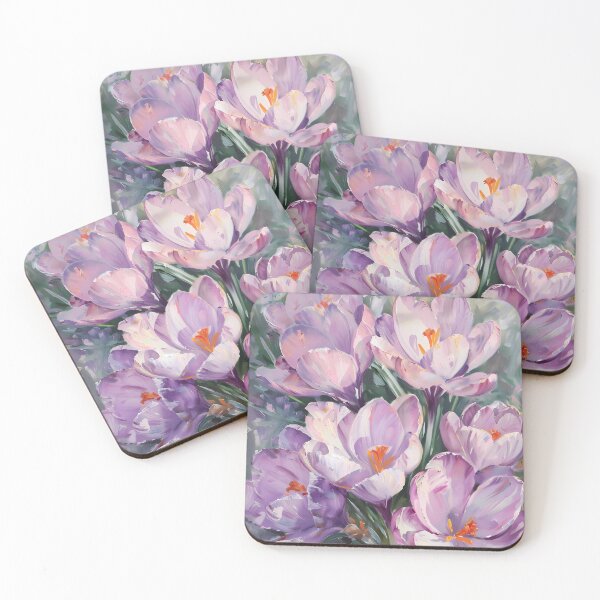 Item preview, Purple Crocuses designed and sold by sakurashorty.