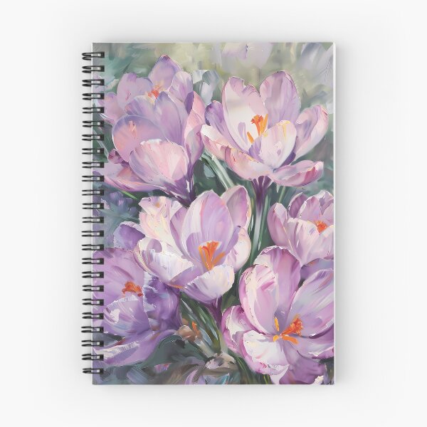Item preview, Purple Crocuses designed and sold by sakurashorty.
