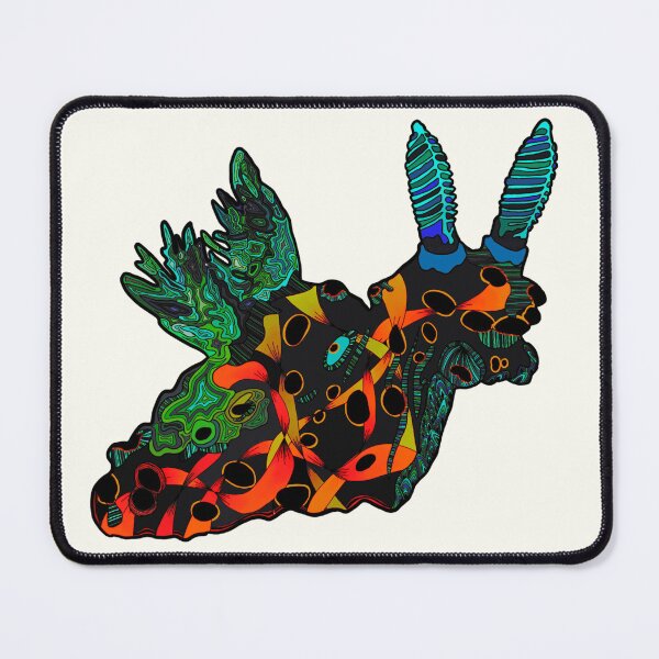 Item preview, Variable Neon Sea Slug Abstract Coloration 2 designed and sold by ArtbyDLP.