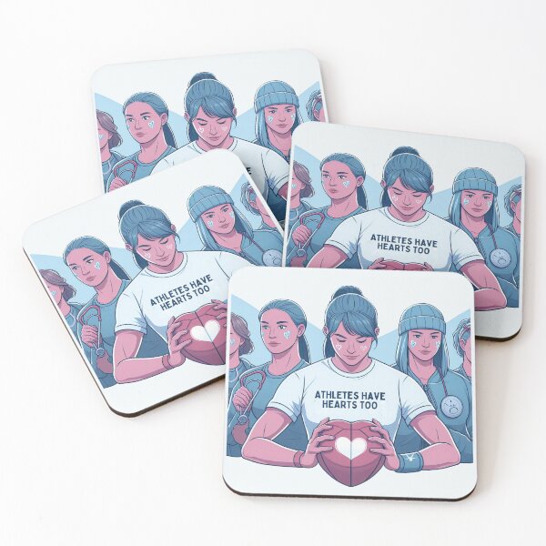Item preview, Athletes Have Hearts Too designed and sold by martaroo.