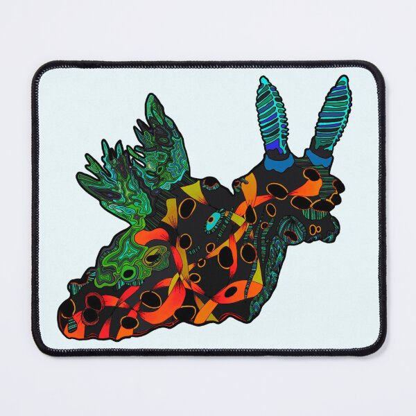 Item preview, Variable Neon Sea Slug Abstract Coloration 4 designed and sold by ArtbyDLP.
