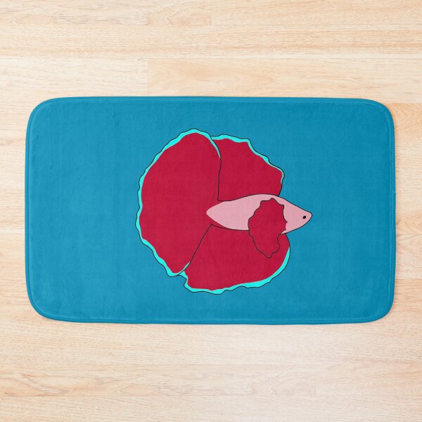 Item preview, Red Betta Fish designed and sold by Leapingdoe.