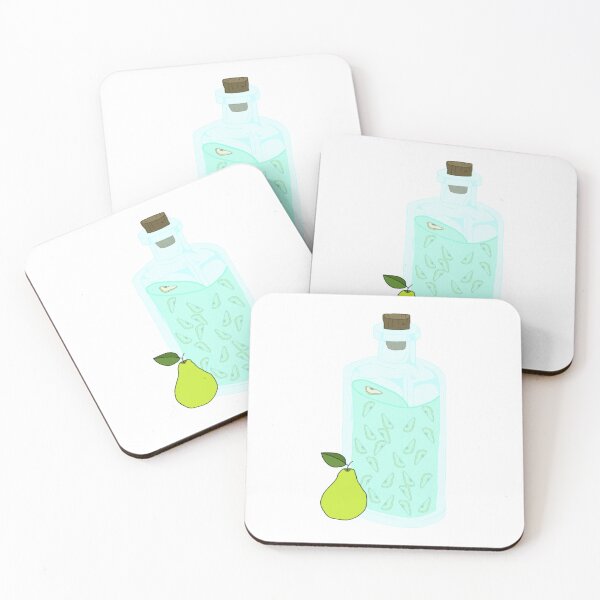 Item preview, Pear juice in a bottle designed and sold by Lavender-Quill.