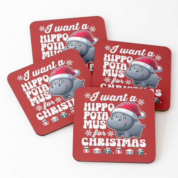 Item preview, I Want A Hippopotamus for Christmas designed and sold by DetourShirts.