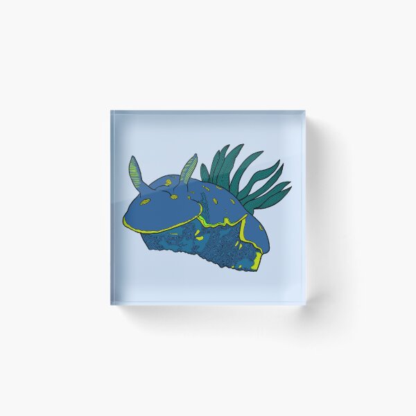 Item preview, Abstract Tryons risbecia Nudibranch color option 10 designed and sold by ArtbyDLP.