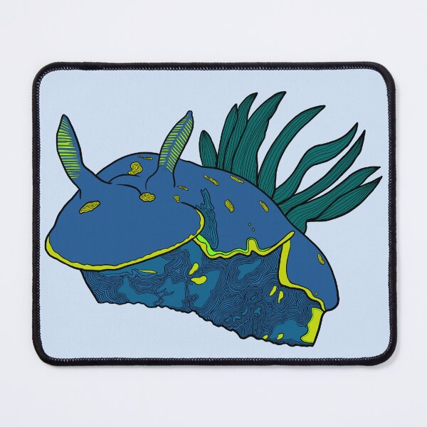 Item preview, Abstract Tryons risbecia Nudibranch color option 10 designed and sold by ArtbyDLP.