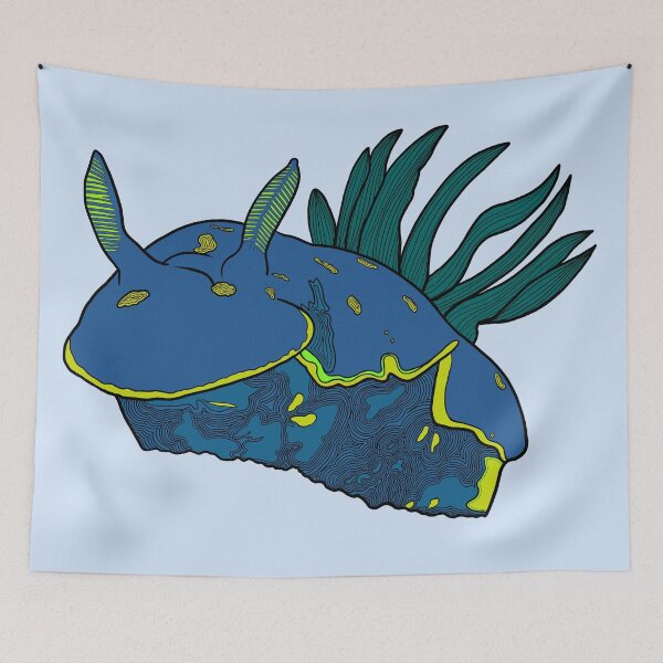Item preview, Abstract Tryons risbecia Nudibranch color option 10 designed and sold by ArtbyDLP.