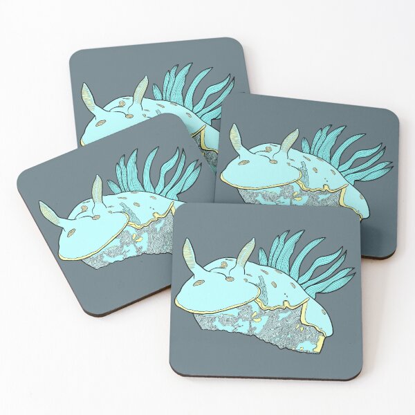 Item preview, Abstract Tryons risbecia Sea Slug color option 11 designed and sold by ArtbyDLP.