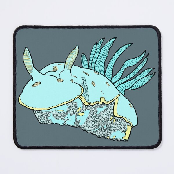 Item preview, Abstract Tryons risbecia Sea Slug color option 11 designed and sold by ArtbyDLP.