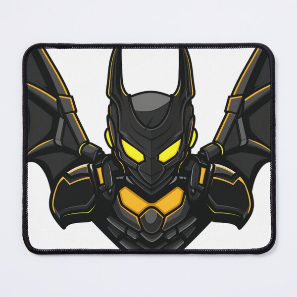 Item preview, black bat cyborg illustration designed and sold by asep sarifudin.