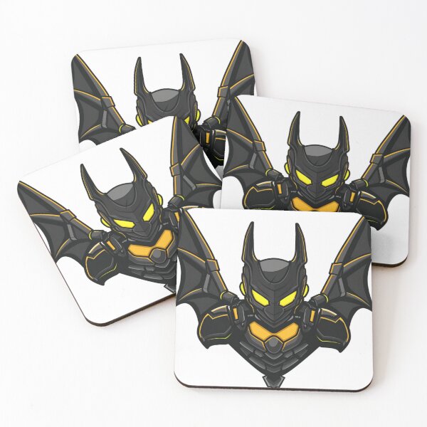 Item preview, black bat cyborg illustration designed and sold by asep sarifudin.