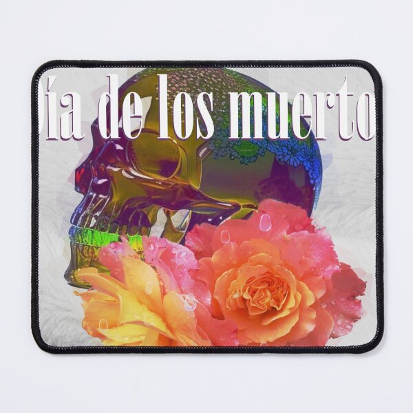 Item preview, Dia del muertos Skull Caveiras lights on! Flowers v4 designed and sold by Helios Be. Lavsh.
