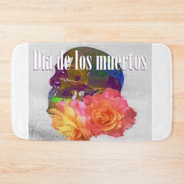 Item preview, Dia del muertos Skull Caveiras lights on! Flowers v4 designed and sold by Helios Be. Lavsh.