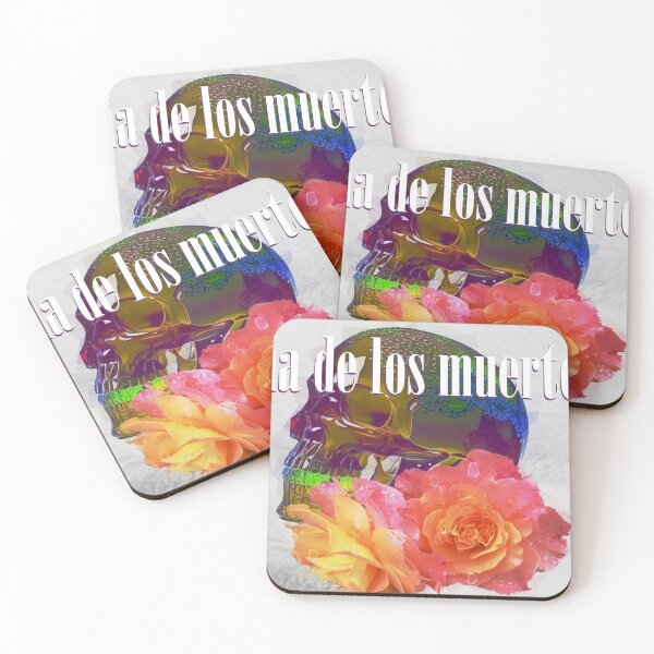 Item preview, Dia del muertos Skull Caveiras lights on! Flowers v4 designed and sold by Helios Be. Lavsh.