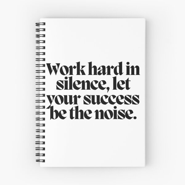 Item preview, Work hard in silence, let your success be the noise.  designed and sold by CharmStudio.