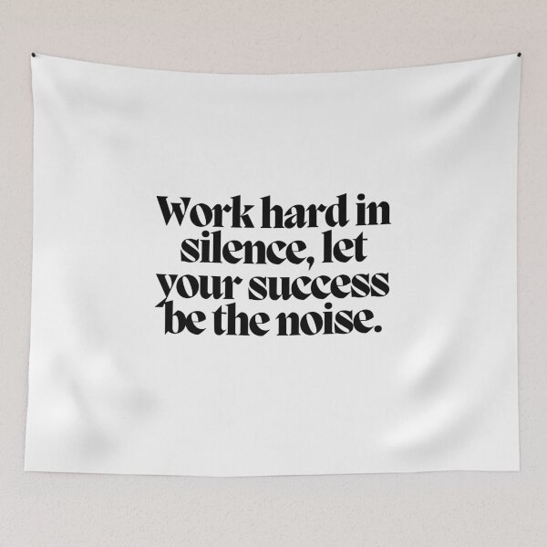 Item preview, Work hard in silence, let your success be the noise.  designed and sold by CharmStudio.