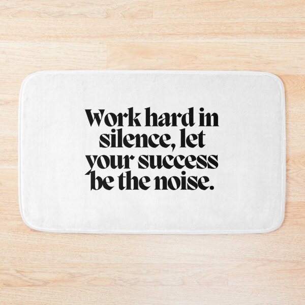 Item preview, Work hard in silence, let your success be the noise.  designed and sold by CharmStudio.