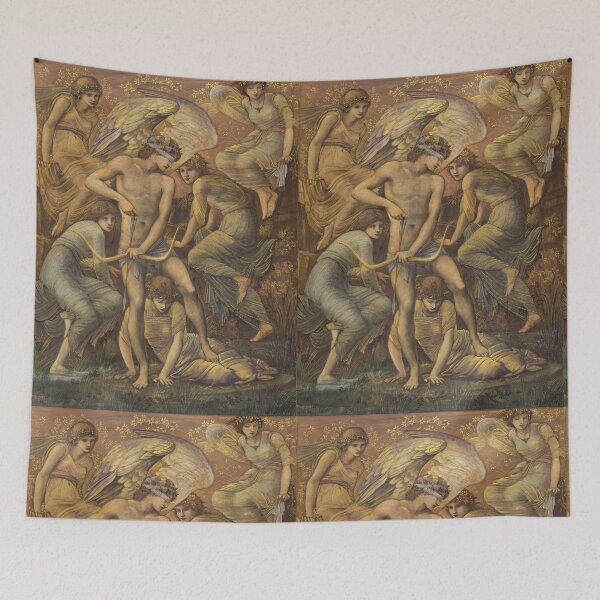 Item preview, Cupid’s Hunting Fields (1885) Sir Edward Coley Burne-Jones designed and sold by TeeARTHY.