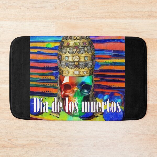 Item preview, Dia del Muertos Skull Caveiras lights on! popes and kings designed and sold by Helios Be. Lavsh.