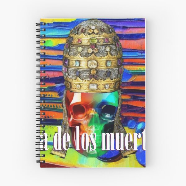 Item preview, Dia del Muertos Skull Caveiras lights on! popes and kings designed and sold by Helios Be. Lavsh.