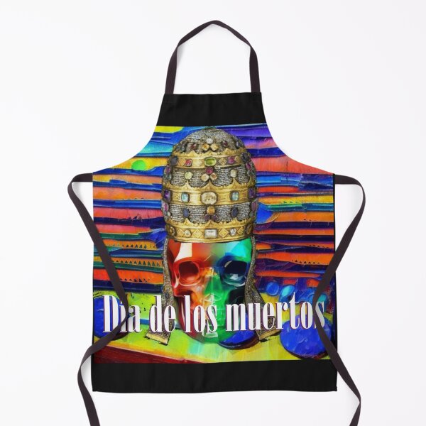 Item preview, Dia del Muertos Skull Caveiras lights on! popes and kings designed and sold by Helios Be. Lavsh.