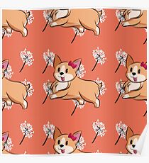 Happy Corgi Day! Poster