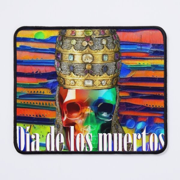 Item preview, Dia del Muertos Skull Caveiras lights on! popes and kings designed and sold by Helios Be. Lavsh.
