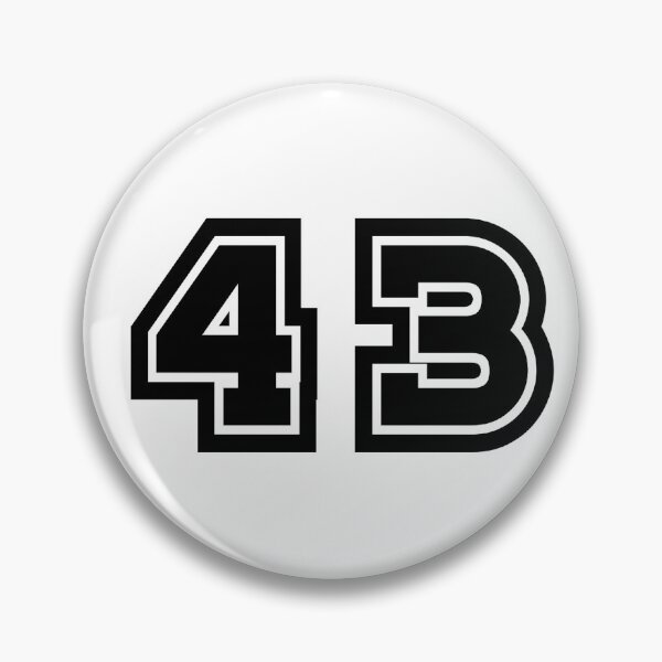 Item preview, 43, forty-three, black, sport designed and sold by Numbers-Art.