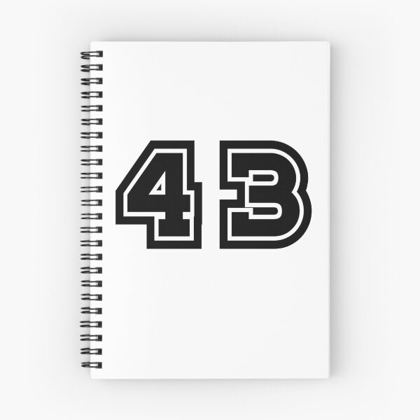 Item preview, 43, forty-three, black, sport designed and sold by Numbers-Art.