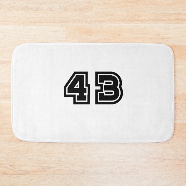 Item preview, 43, forty-three, black, sport designed and sold by Numbers-Art.