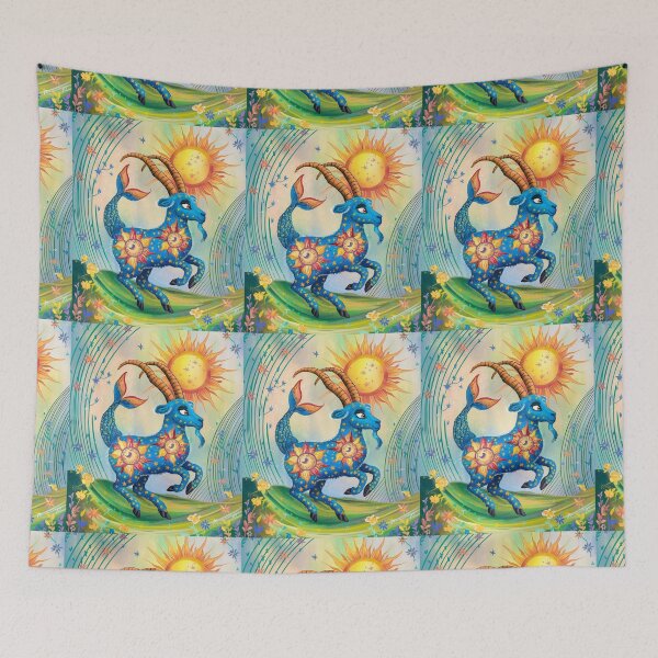 Item preview, Capricorn Astrology. Sun in Capricorn, Zodiac sign, Capricorn symbol designed and sold by ZodiacWonders.