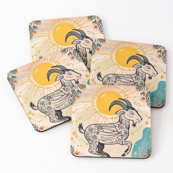Item preview, Capricorn Astrology. Sun in Capricorn, Zodiac sign, Capricorn symbol designed and sold by ZodiacWonders.