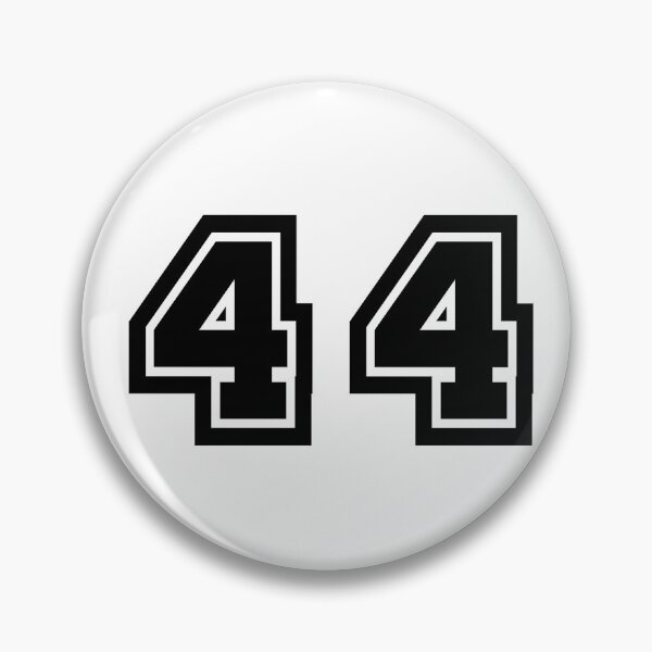 Item preview, 44, forty-four, black, sport designed and sold by Numbers-Art.