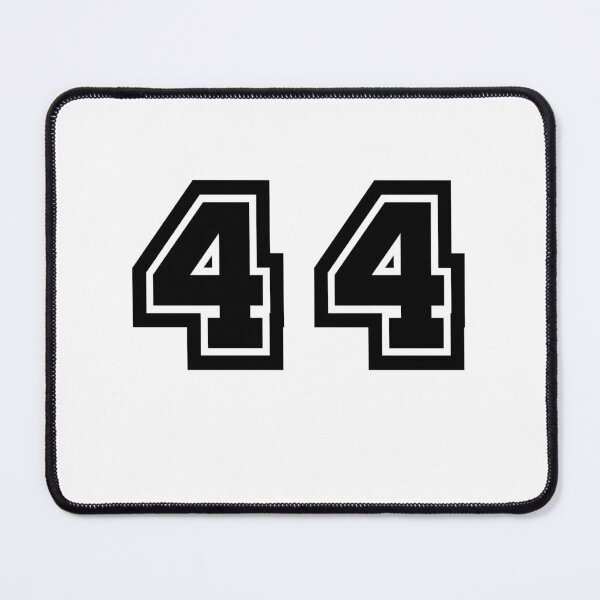 Item preview, 44, forty-four, black, sport designed and sold by Numbers-Art.