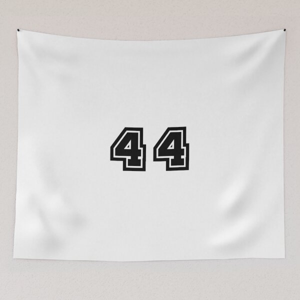 Item preview, 44, forty-four, black, sport designed and sold by Numbers-Art.
