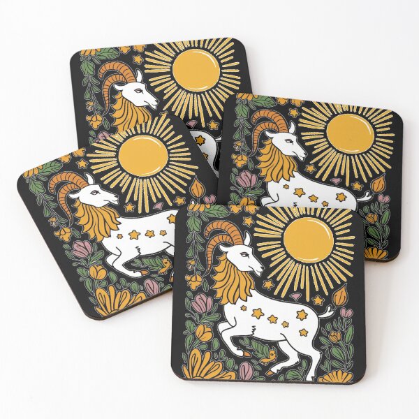 Item preview, Capricorn Astrology. Sun in Capricorn, Zodiac sign, Capricorn symbol designed and sold by ZodiacWonders.
