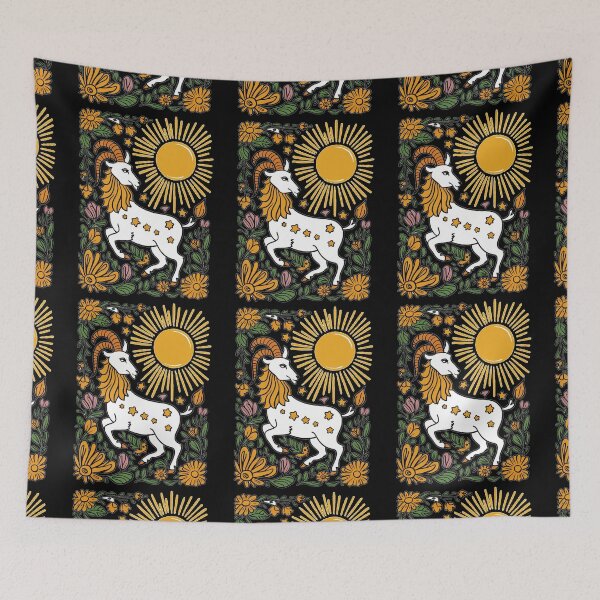 Item preview, Capricorn Astrology. Sun in Capricorn, Zodiac sign, Capricorn symbol designed and sold by ZodiacWonders.