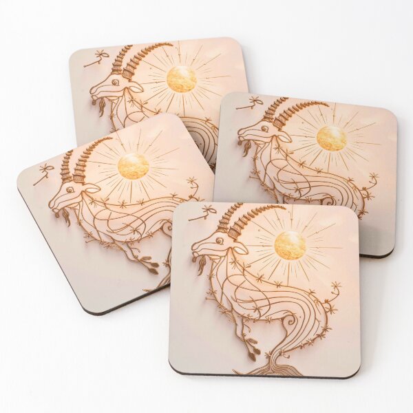 Item preview, Capricorn Astrology. Sun in Capricorn, Zodiac sign, Capricorn symbol designed and sold by ZodiacWonders.