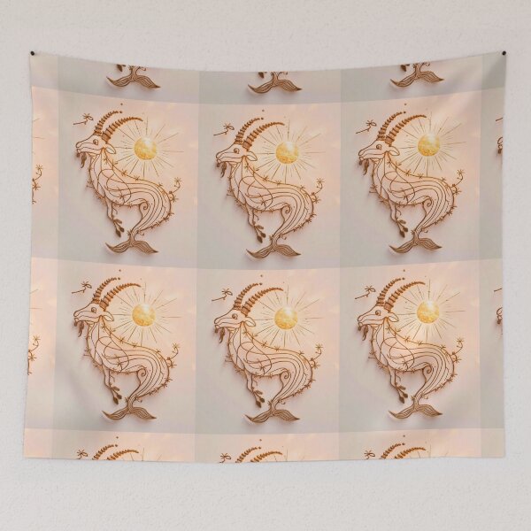 Item preview, Capricorn Astrology. Sun in Capricorn, Zodiac sign, Capricorn symbol designed and sold by ZodiacWonders.