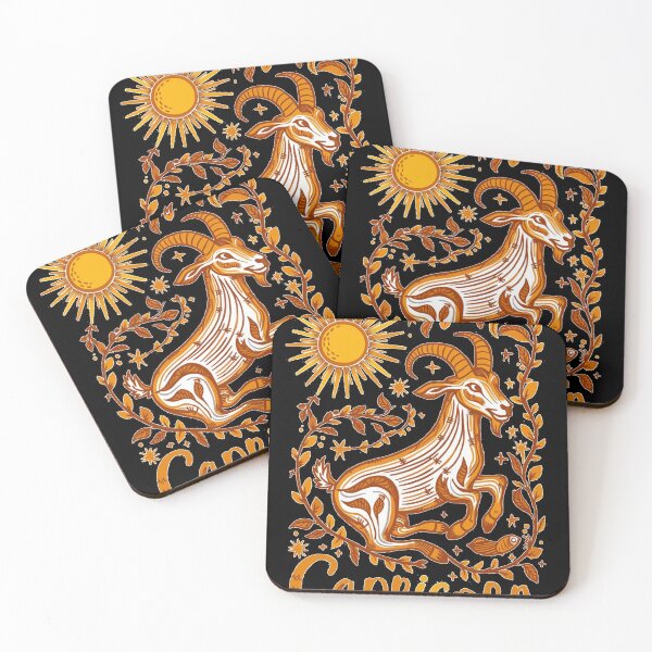 Item preview, Capricorn Astrology. Sun in Capricorn, Zodiac sign, Capricorn symbol designed and sold by ZodiacWonders.