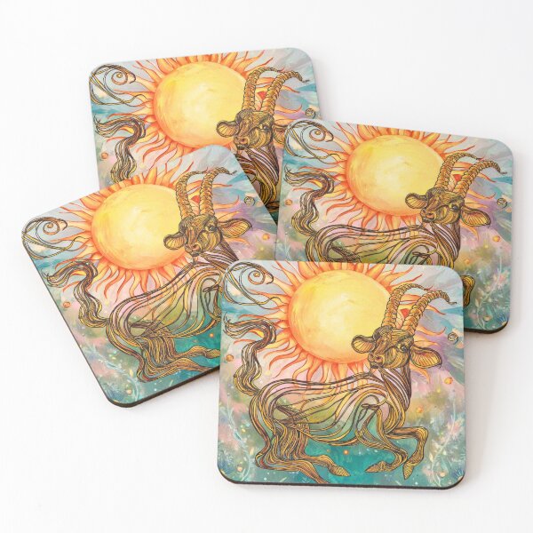 Item preview, Capricorn Astrology. Sun in Capricorn, Zodiac sign, Capricorn symbol designed and sold by ZodiacWonders.