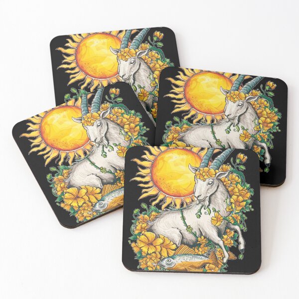 Artikelvorschau, Steinbock-Astrologie. Sonne im Steinbock, Sternzeichen, Steinbock-Symbol entworfen und verkauft von ZodiacWonders.