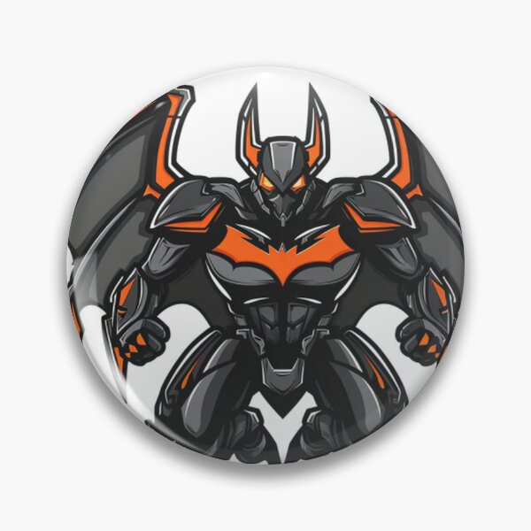 Item preview, bat war cyborg robot illustration designed and sold by asep sarifudin.