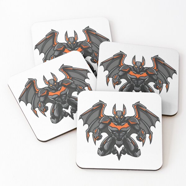 Item preview, bat war cyborg robot illustration designed and sold by asep sarifudin.