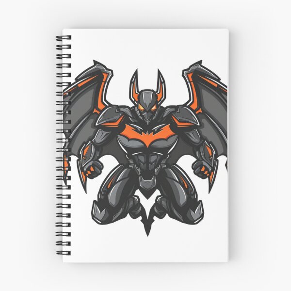 Item preview, bat war cyborg robot illustration designed and sold by asep sarifudin.