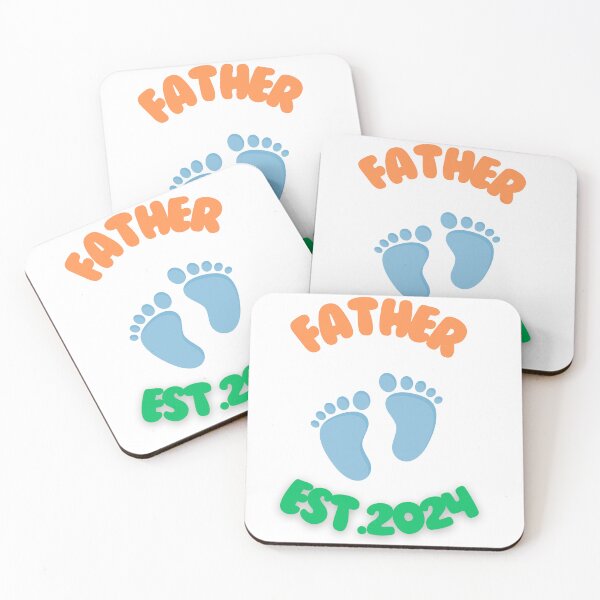 Item preview, New Dad Debut: Celebrating Fatherhood Est. 2024 T-Shirt designed and sold by 519xdesign.